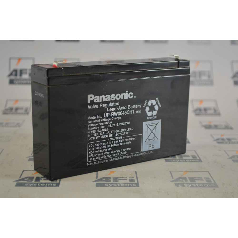 PANASONIC UP-RW0645CH1 Lead-Acid Battery