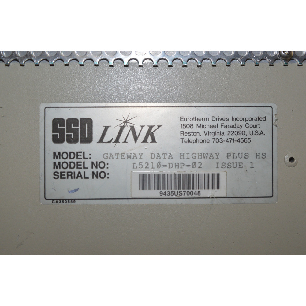 EUROTHERM DRIVES (Parker SSD) L5210-DHP-02 SSD LINK WITH X-LINK GATEWAY