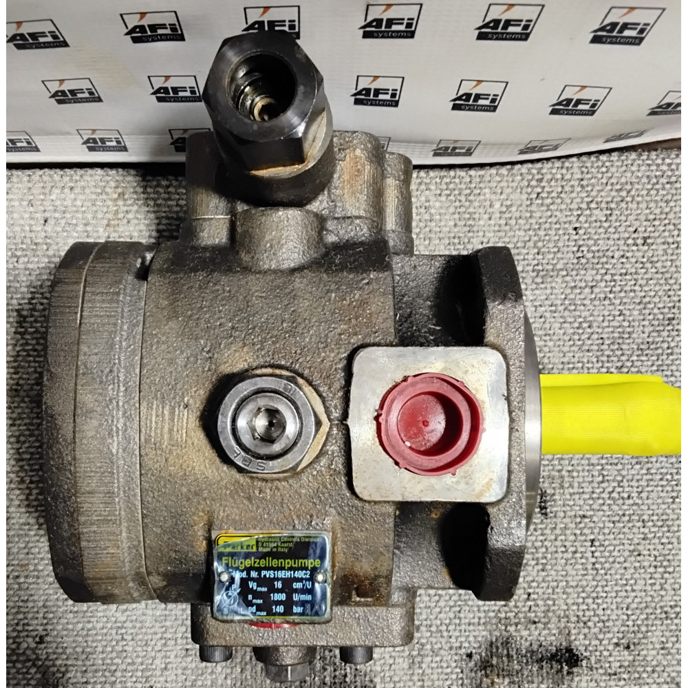 PARKER PVS16EH140C2 PARKER PVS16EH140C2 HYRAULIC VANE PUMP 25MM SHFT DIAMETER 16cm3/u 1800u/min 140 bar