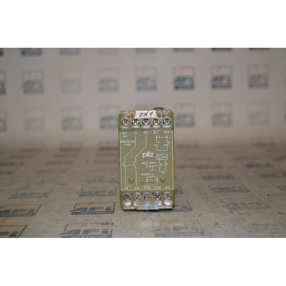 PILZ PNOZ5 SAFETY RELAY