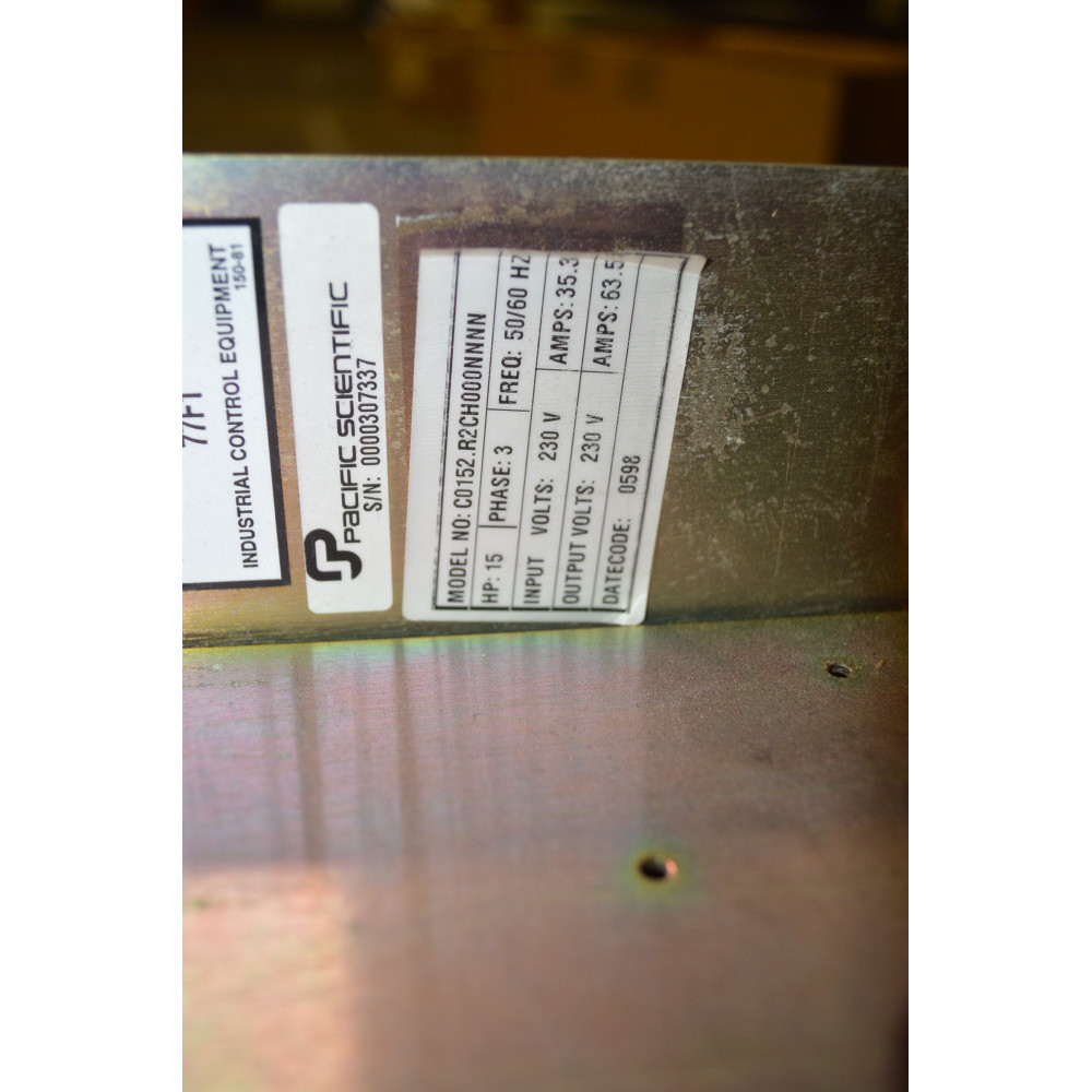 POWERTEC C0152.R2CH000NNNN BRUSHLESS D.C. MOTOR SPEED CONTROL DRIVE MODEL