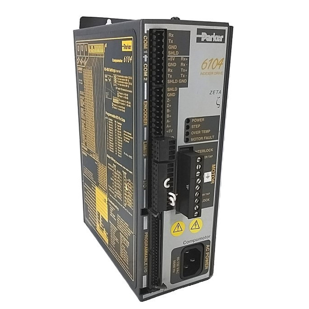 Parker Hannifin ZETA6104 Single-Axis Microstep Drive & Programmable Indexer