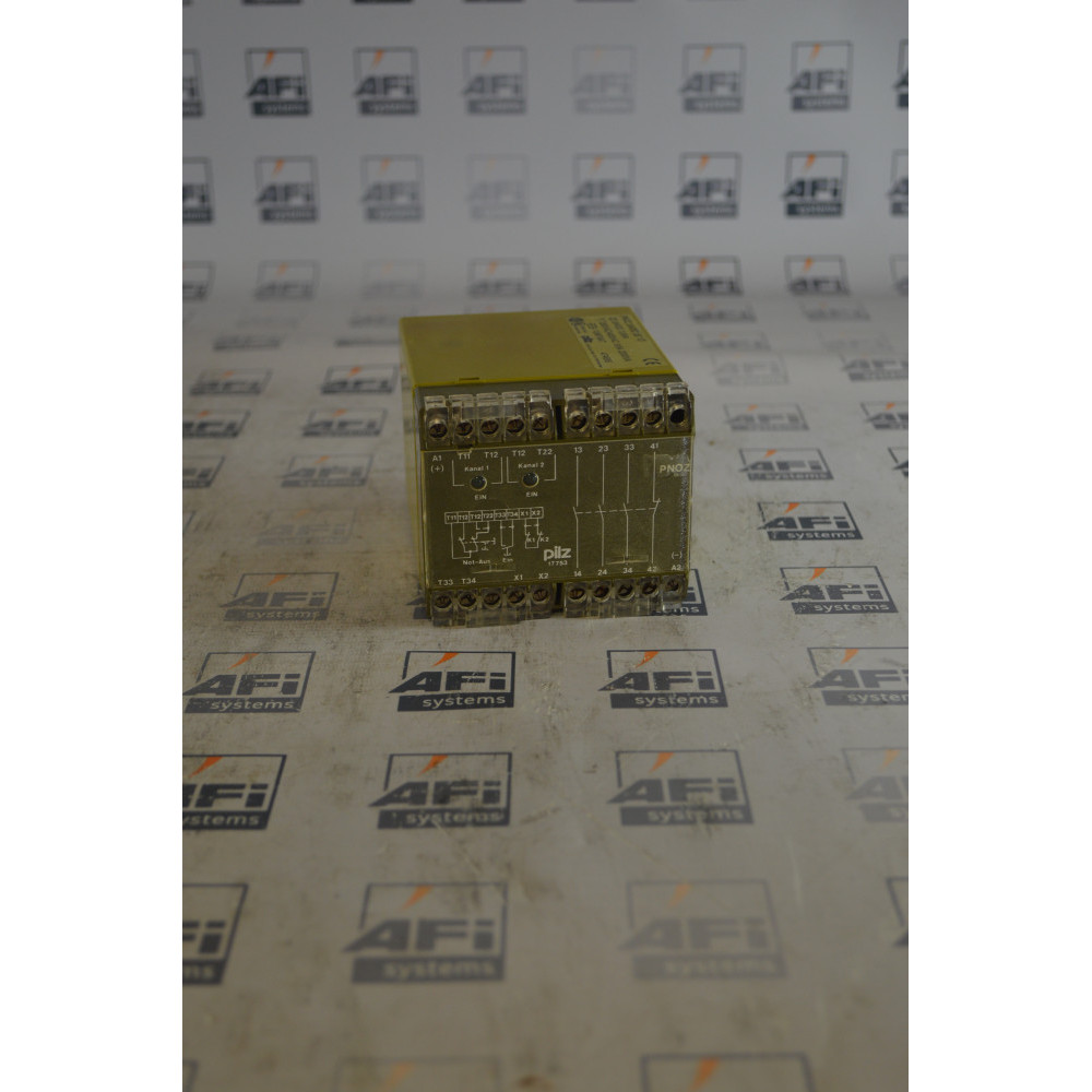 Pilz PNOZ 24VDC 3S 10 SAFETY RELAY ISOLATION 24VAC