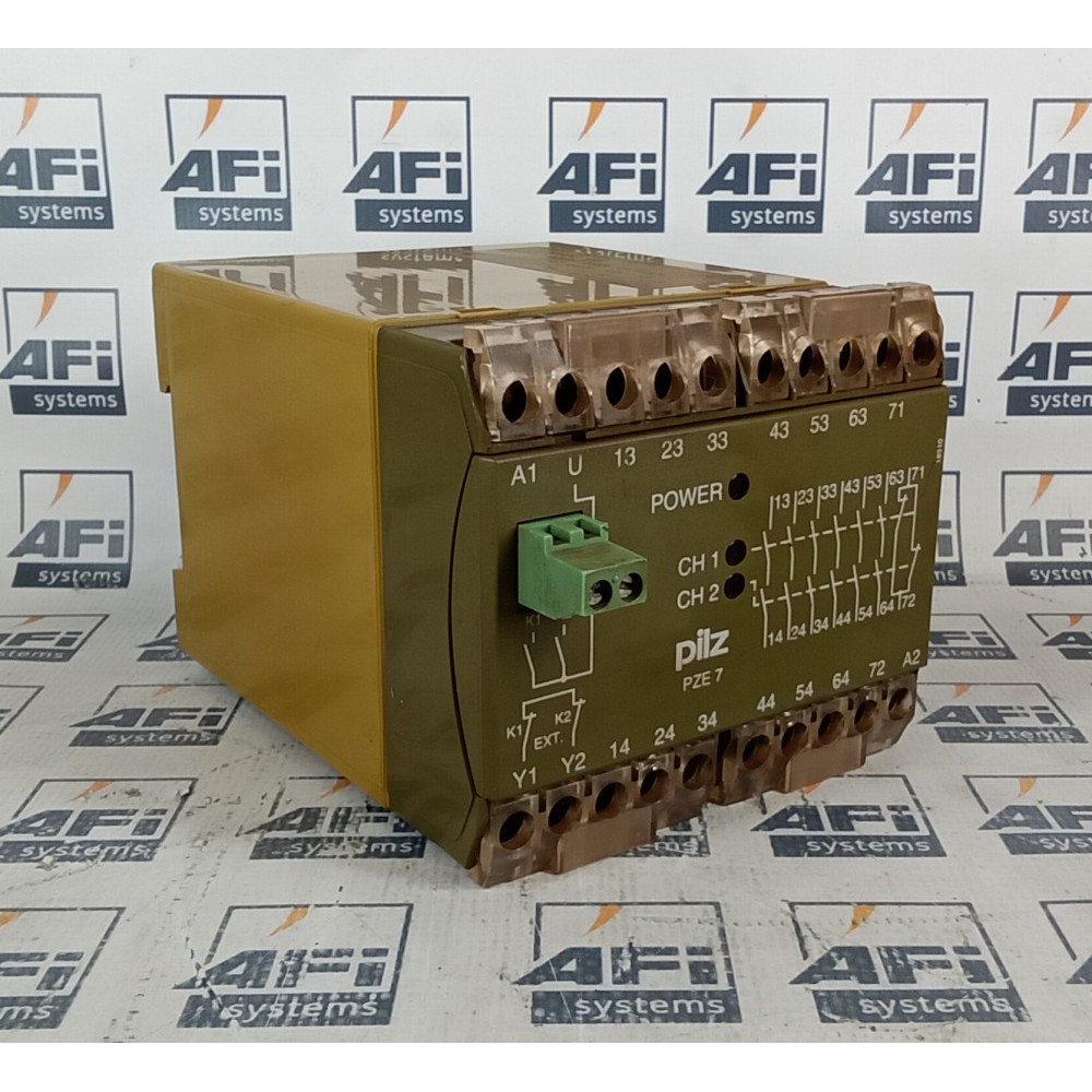 PILZ PZE/7-24VDC-6S-1O Safety Relay