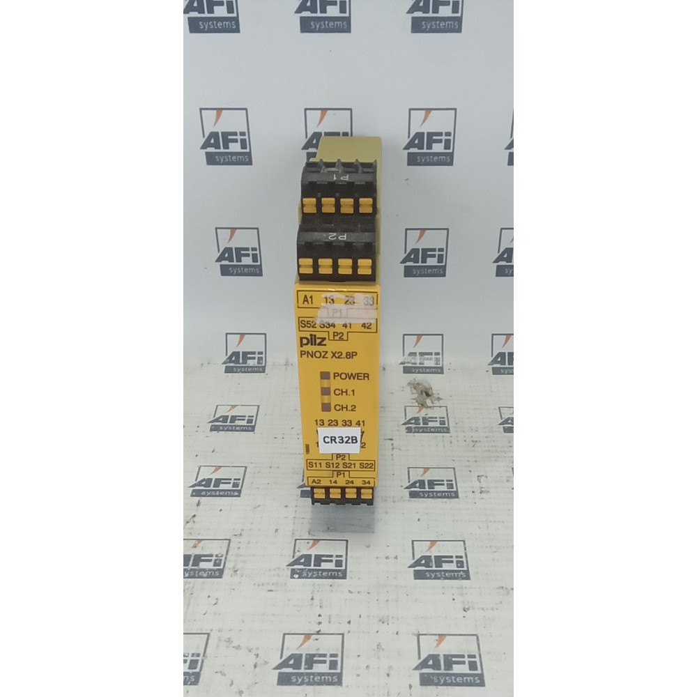 PILZ PNOZX2.8PC24-240VAC/DC3N/O1N/C