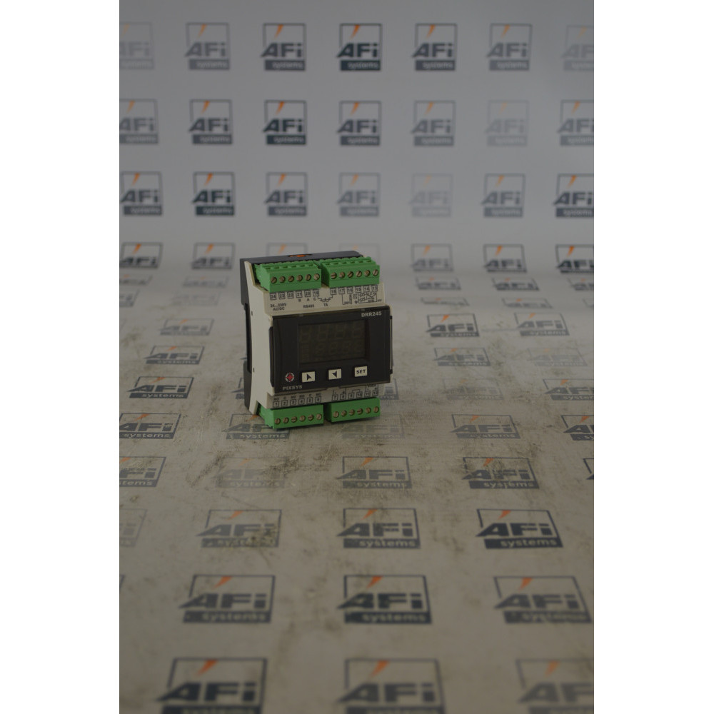 Pixsys DRR245-21ABC-T DIN RAIL MOUNT CONTROLLER DUAL DISPLAY