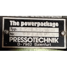 S.2.30.50.16 Pressotechnik S.2.30.50.16 Pressotechnik