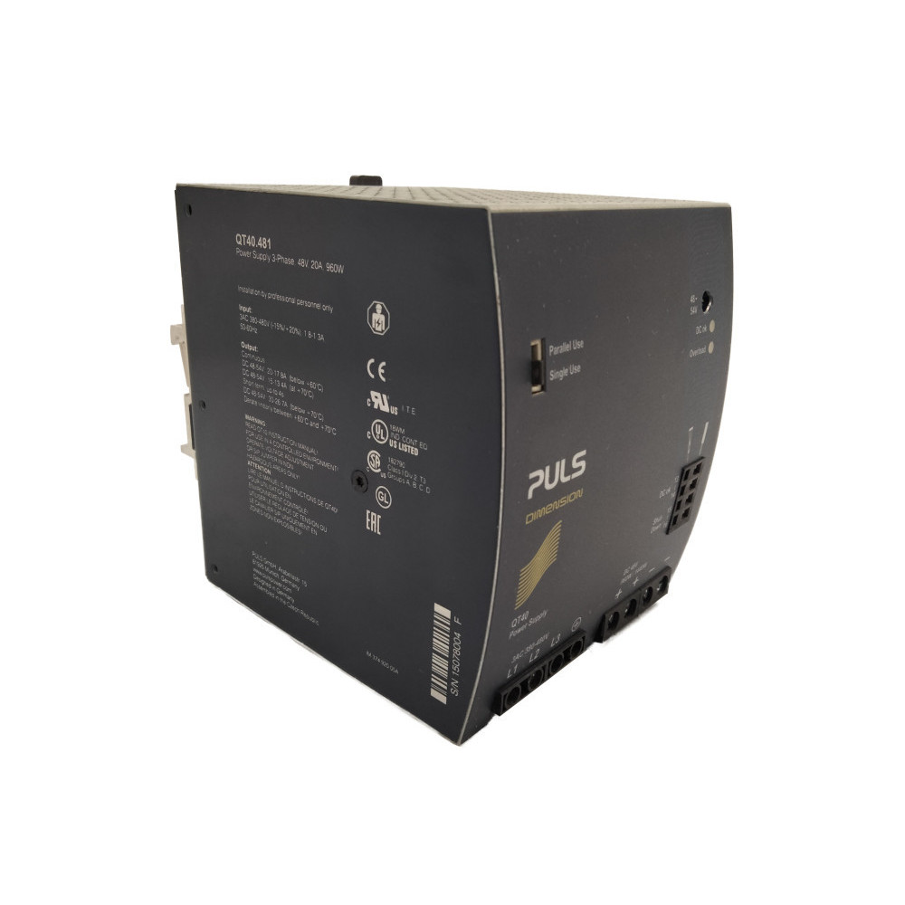 Puls QT40.481 3-Phase 48VDC 960W Power Supply
