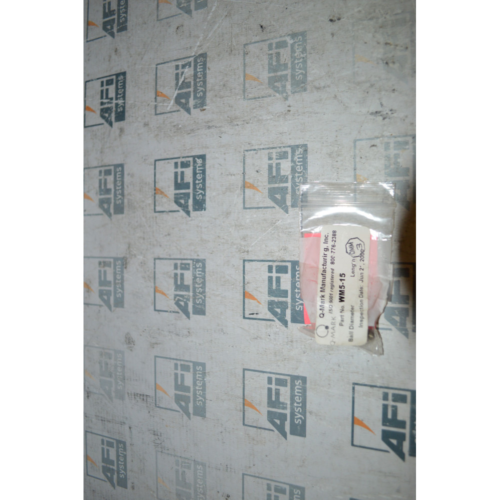 Q-MARK WM5-15 BALL DIAMETER