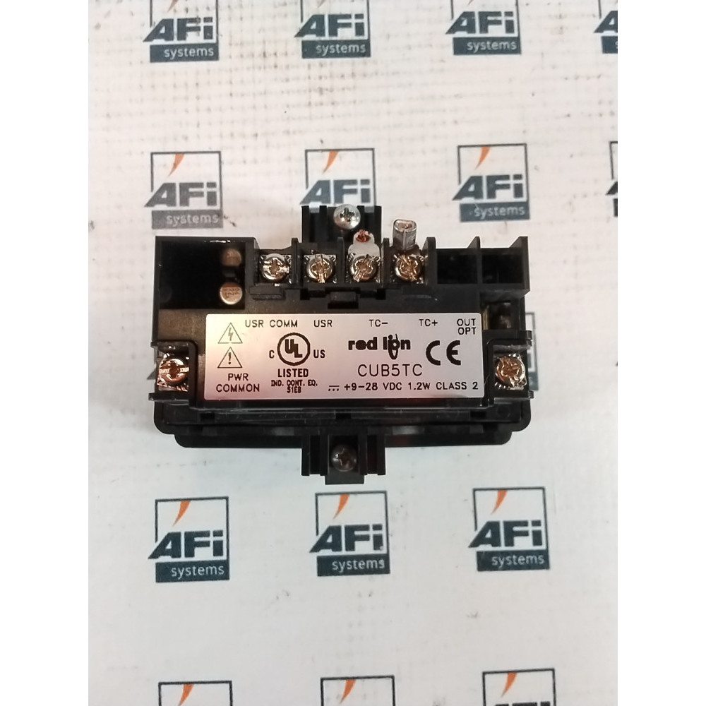 Red Lion CUB5TC PANEL METER DIGITAL THERMOCOUPLE