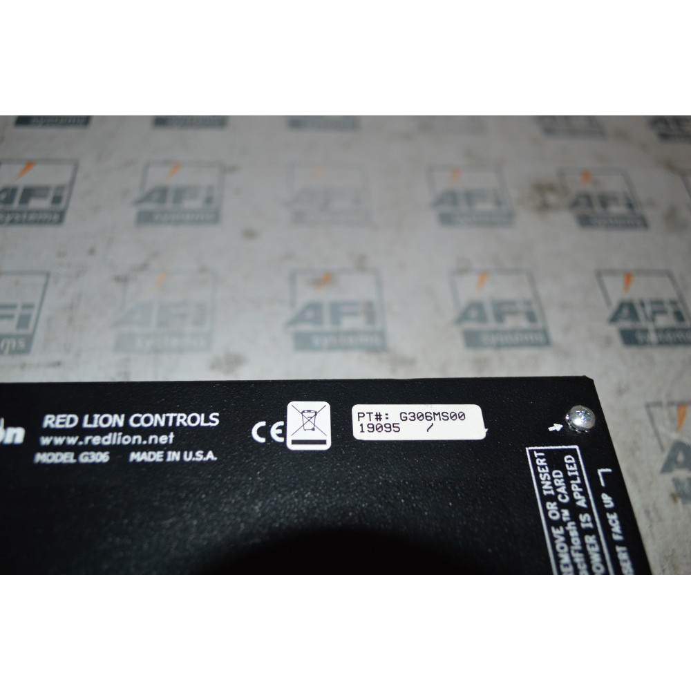 RED LION CONTROLS G306MS00 OPERATOR INTERFACE