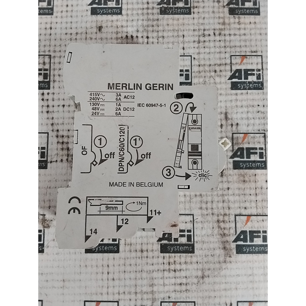 C60L Z1A SCHNEIDER ELECTRIC MERLIN GERIN
