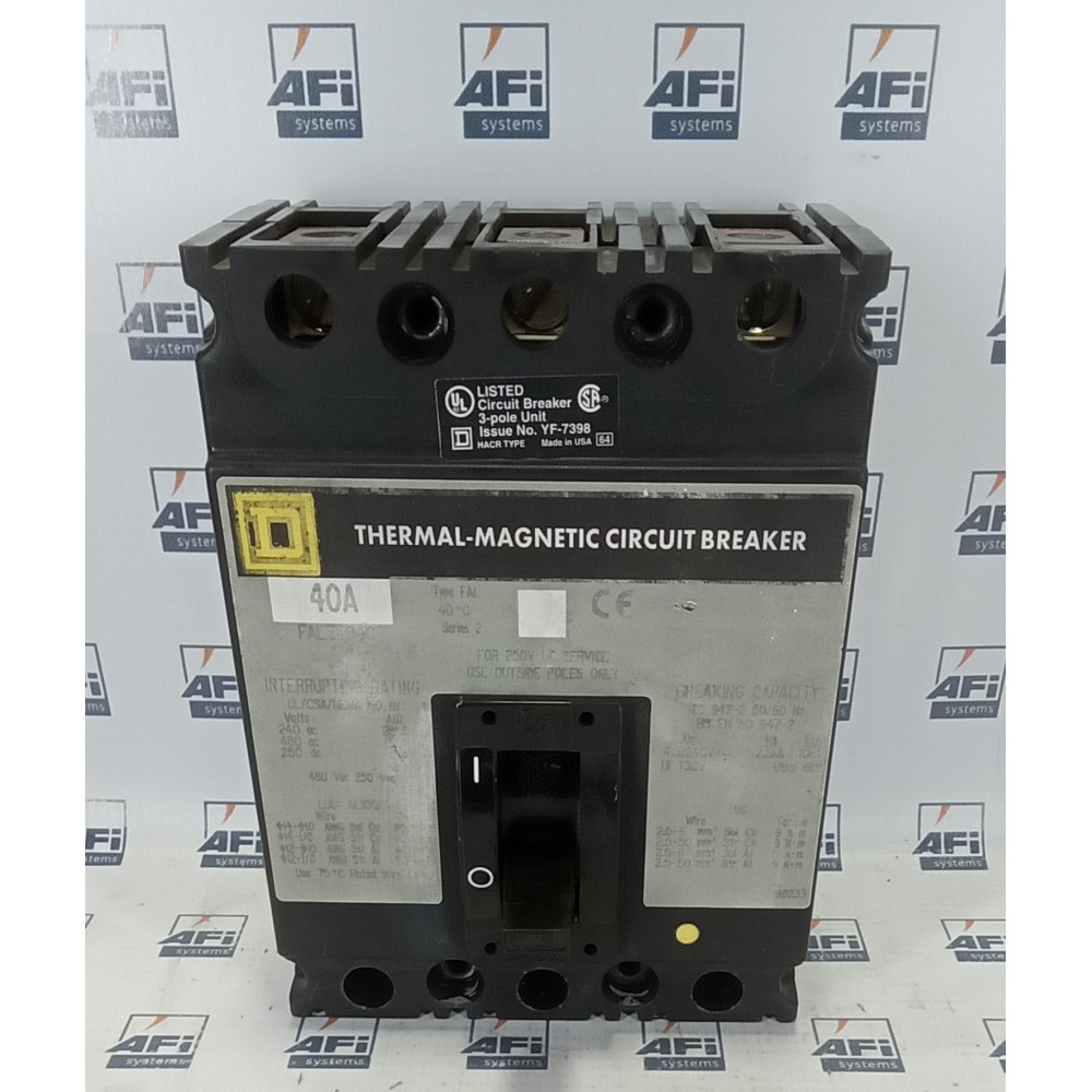 SCHNEIDER ELECTRIC SQUARE D FAL36040