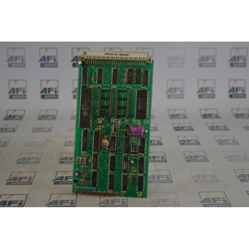 SIELCO CPU-3-R1 36-5-95 CPU BOARD  Actual P/N: CPU/3-R1 26/5/95
