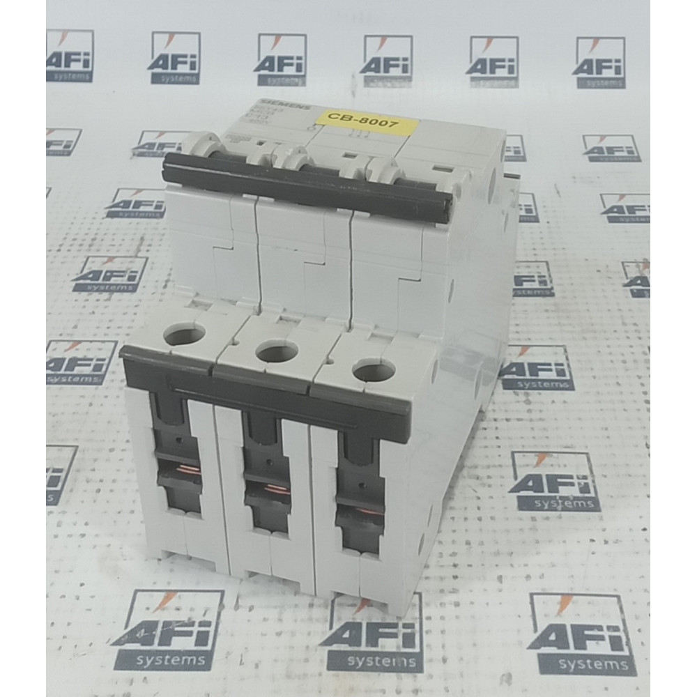 SIEMENS ITE SIEMENS 5SY4313-7 MINIATURE CIRCUIT BREAKER  13 AMP  3 POLE  400 V  50/600 HZ  10 KA  C CLASS