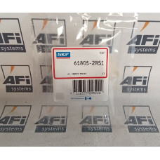 SKF 61805-2RS1 Double Sealed Radial Deep Groove Round Bore Ball Bearing