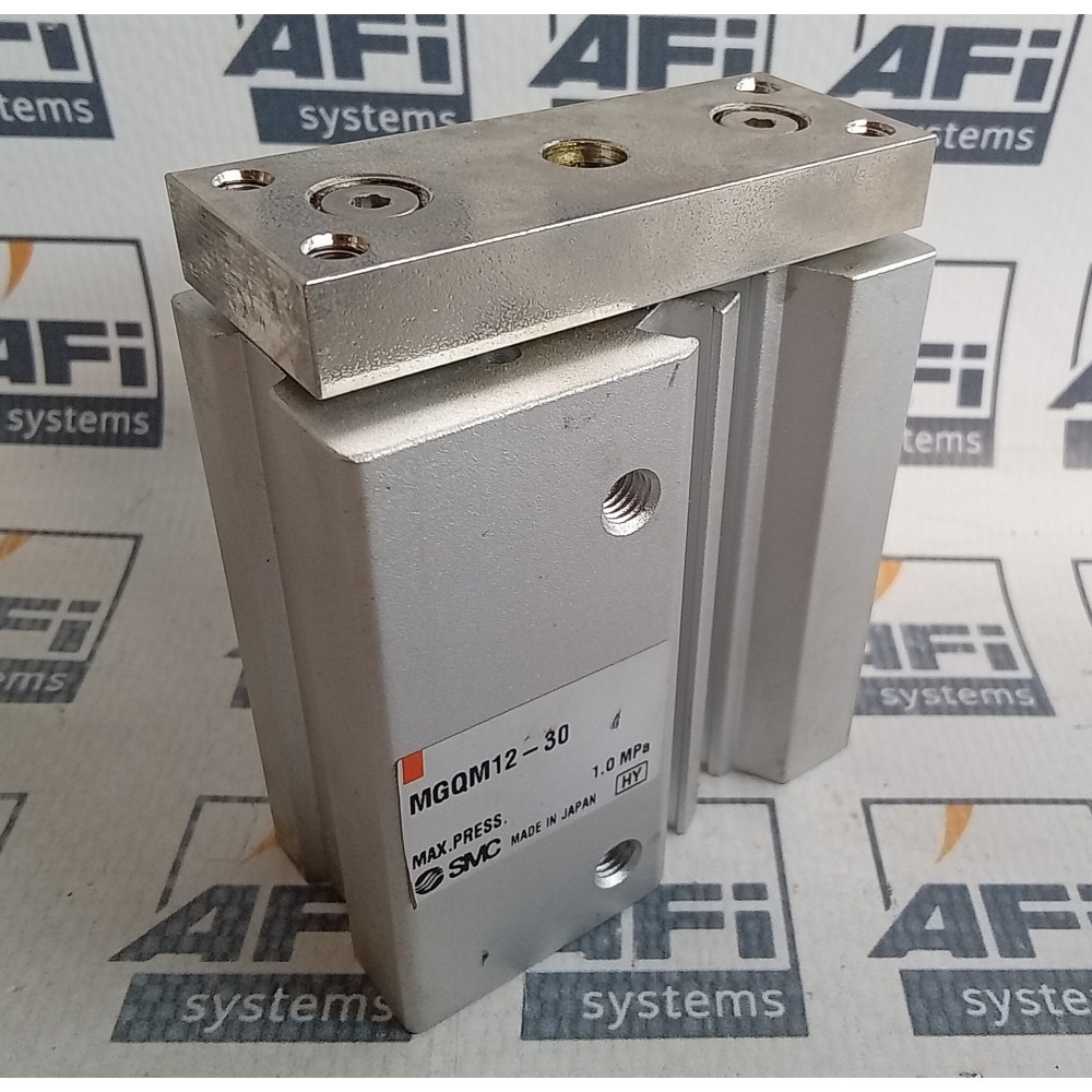 SMC MGQM12-30 Compact Guided Pneumatic Cylinder