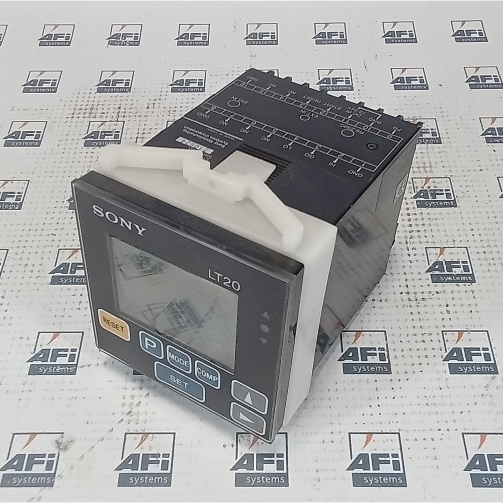  SONY LT20-101C GAUGING SYSTEM DISPLAY 6DIGIT LCD DISPLAY