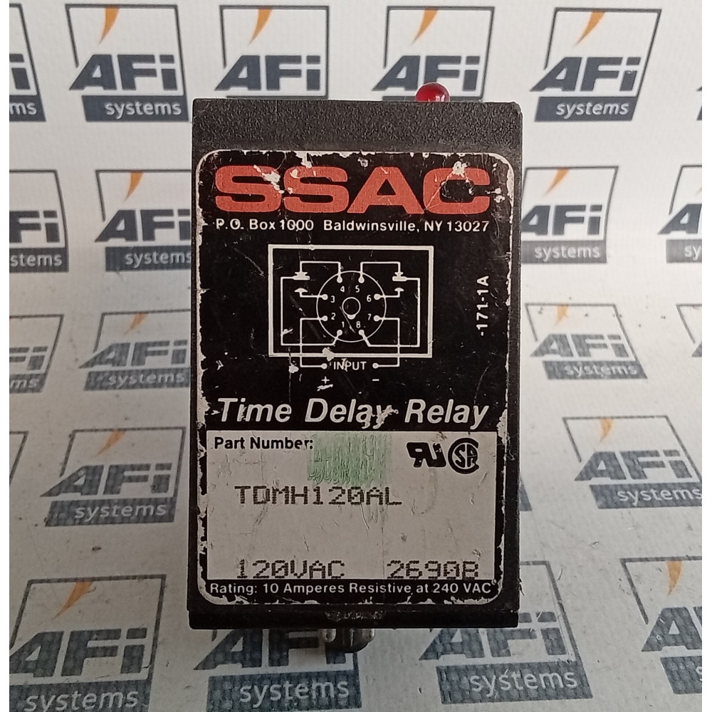 SSAC TDMH120AL Time Delay Relay