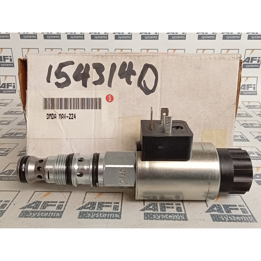 SUN HYDRAULICS DMDA-MAV 224  3-Way Solenoid-Operated Spool Valve w/ 24V DC Coil