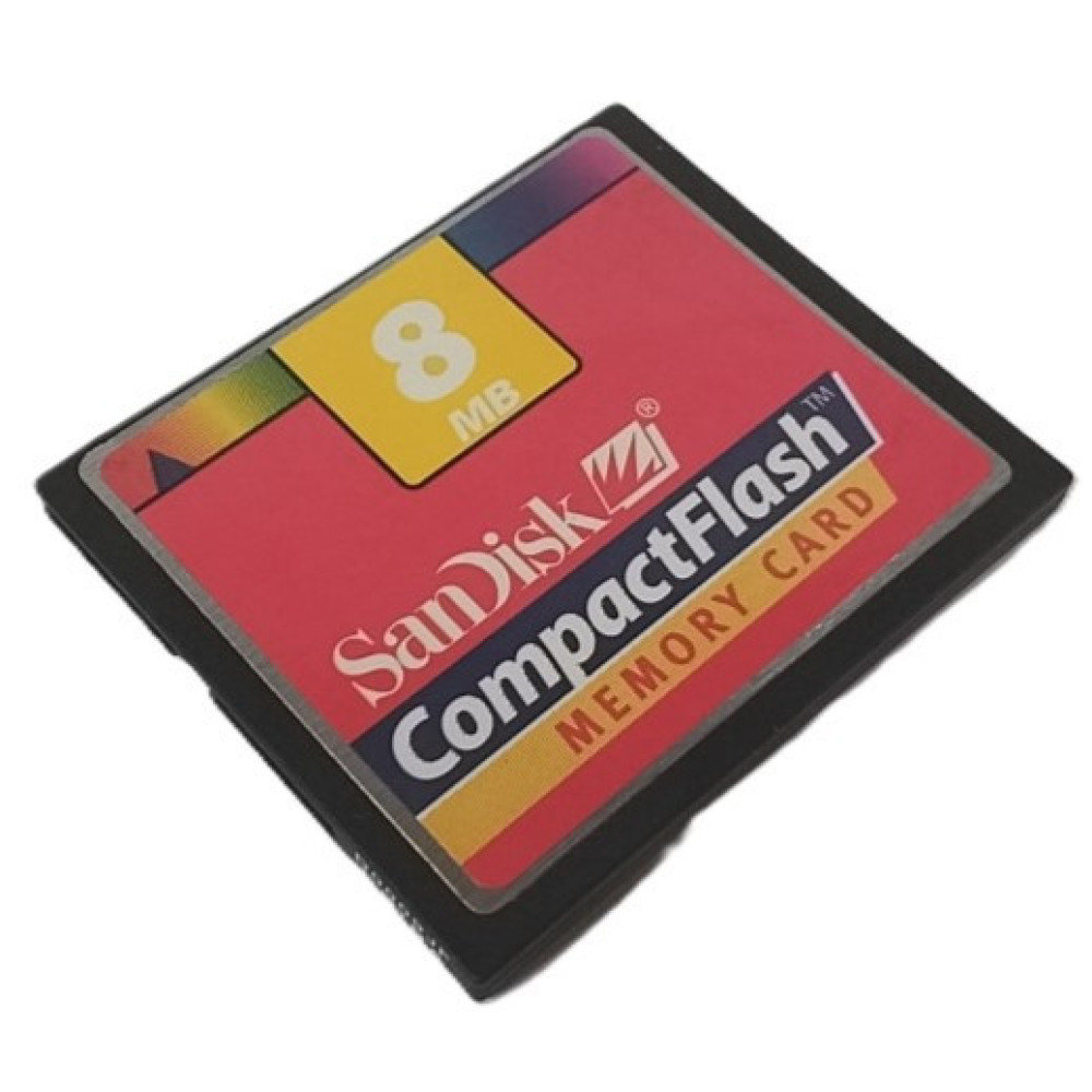 SANDISK COMPACT FLASH MEMORY CARD 8MB