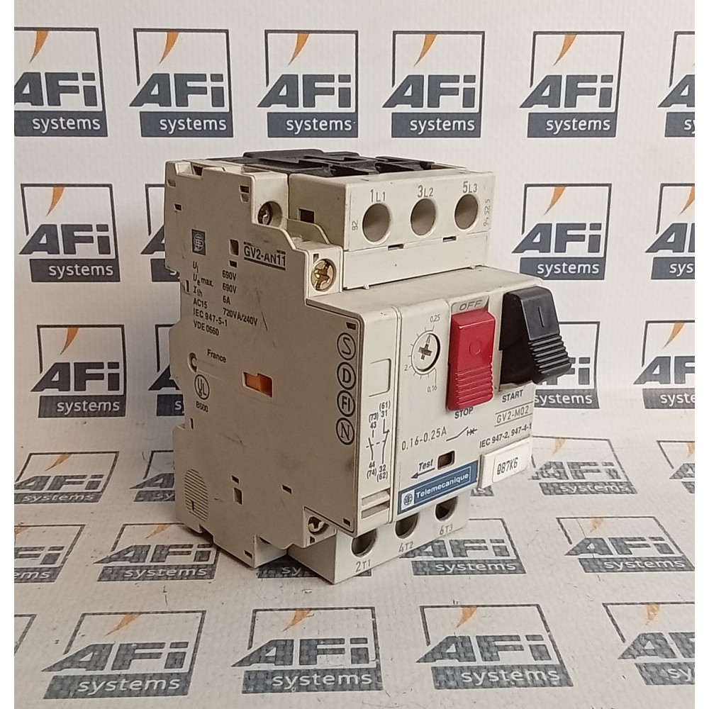 Schneider Electric Telemecanique GV2-M02 Motor Starter Protector