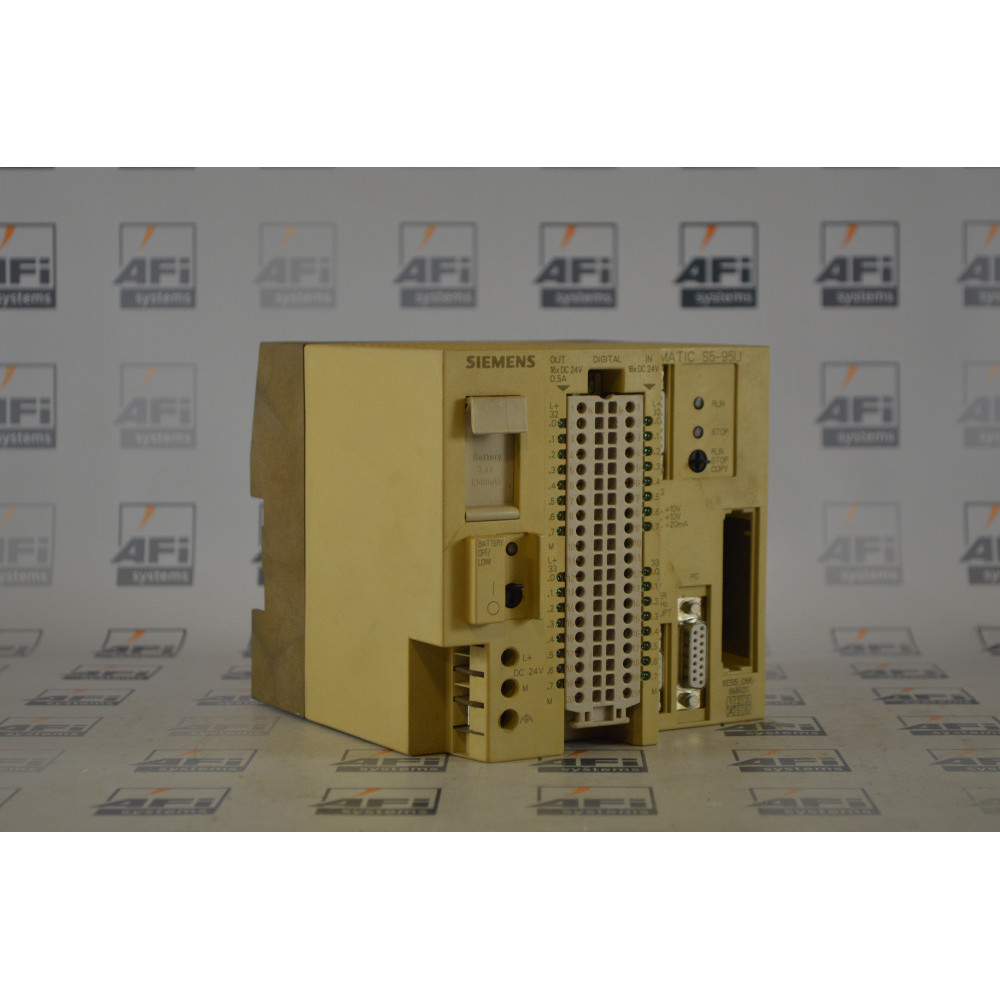 Siemens 6ES5 095-8MA01 CONTROLLER S5-95U CPU