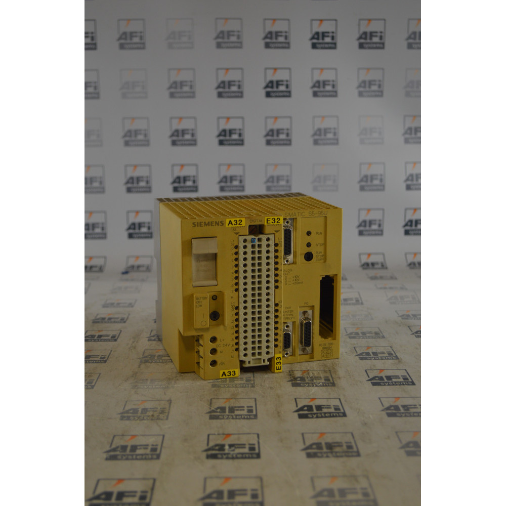 Siemens 6ES5 095-8MA04 CPU MODULE 24VDC 16K