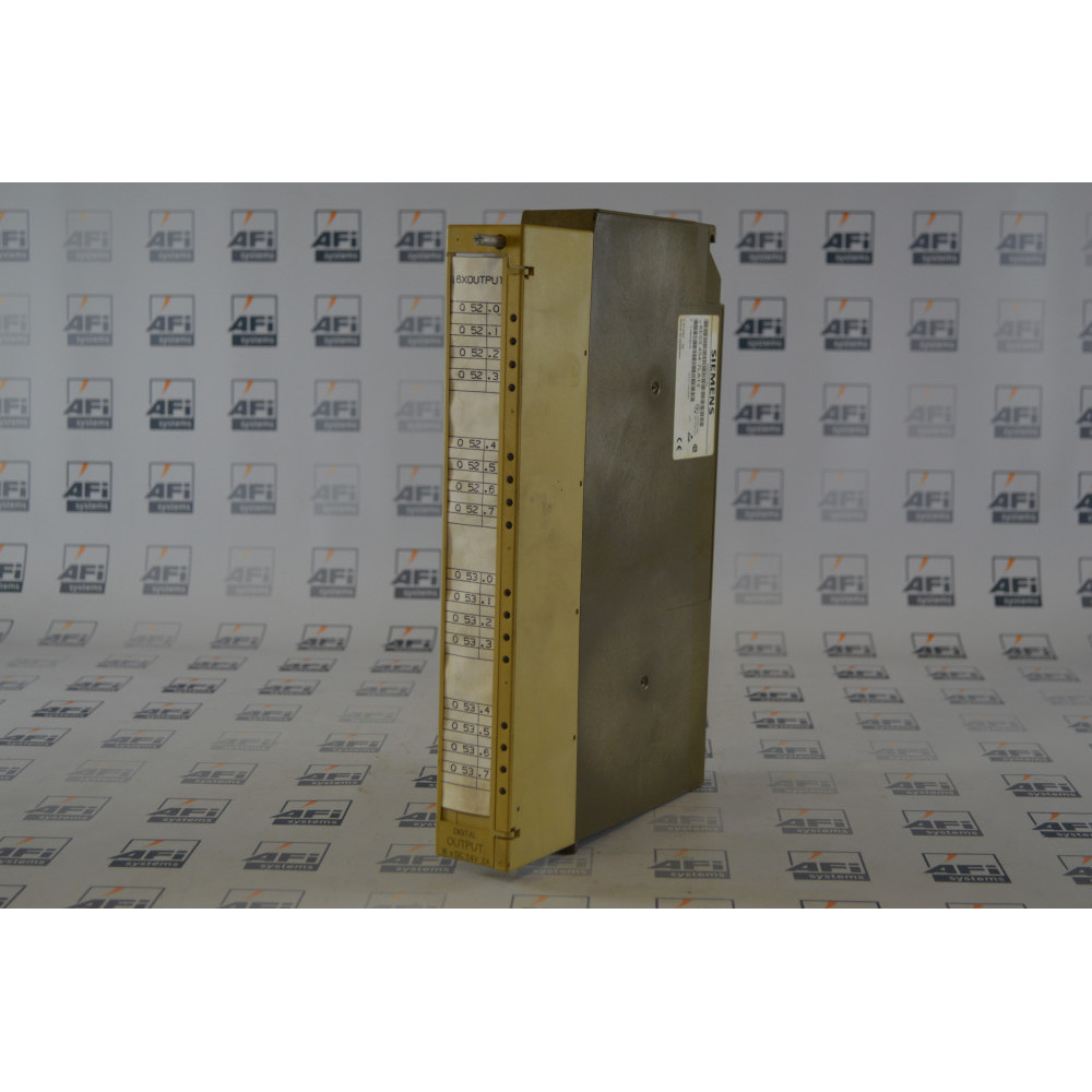 Siemens 6ES5 454-7LA12 OUTPUT MODULE 16POINT 24VDC 2AMP 24VDC ISOLATED-8