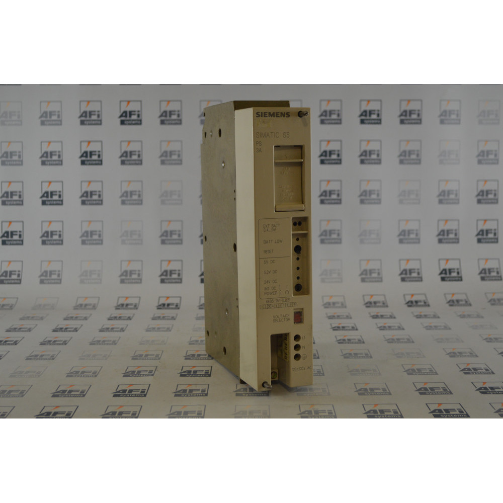 Siemens 6ES 5951-7LB21 MODULE PWR SUP S5-115 115/230AC 3/3A IS