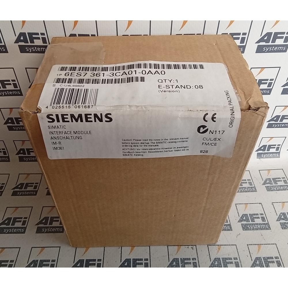 Siemens Simatic 6ES7361-3CA01-0AA0 Interface Module