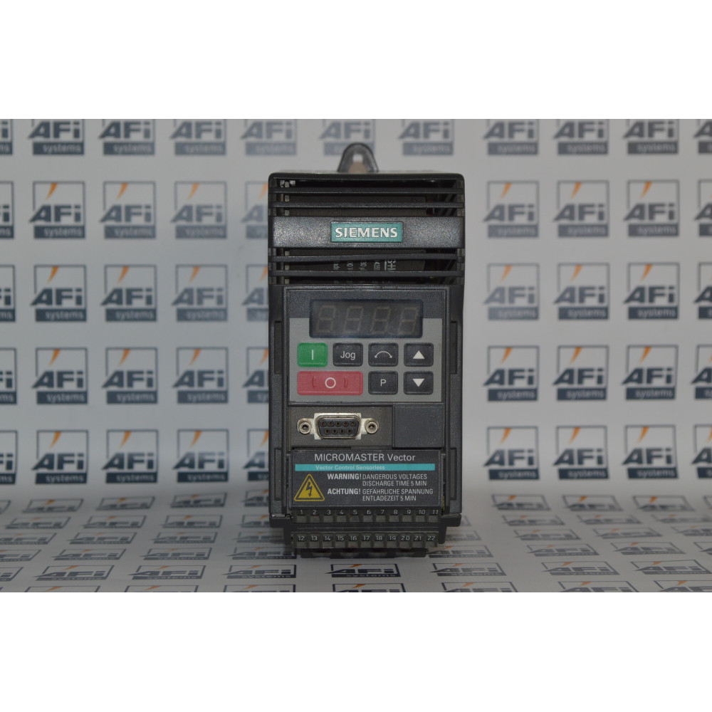MicroMaster Vector MMV37 0.37kW Inverter Drive 1PH 230VAC