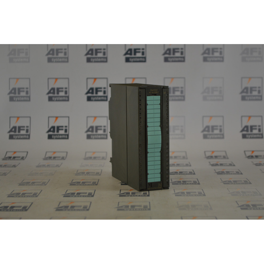 Siemens 6ES7 332-5HF00-0AB0 MODULE OUTPUT S7300 8AO 11/12BITS 40PIN