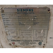Siemens 1890N450004 Motor -- Unknown condition