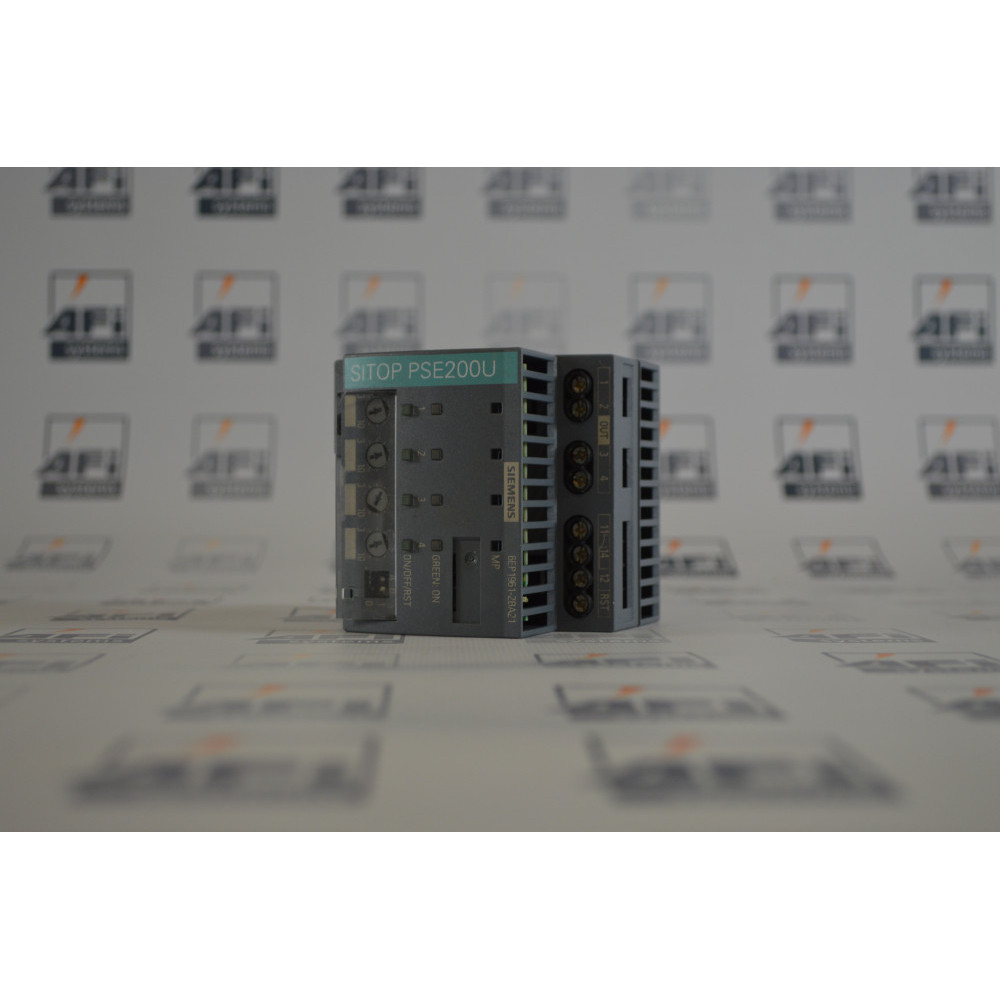 Siemens 6EP1961-2BA21 SITOP PSE200U SELECTIVITY MODULE 10A