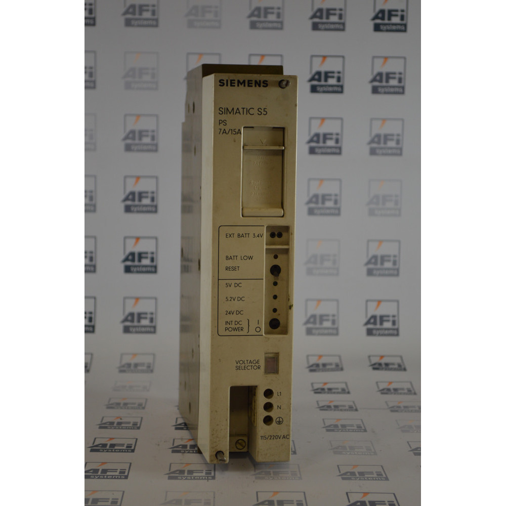 Siemens 41752 Modular Power Supply