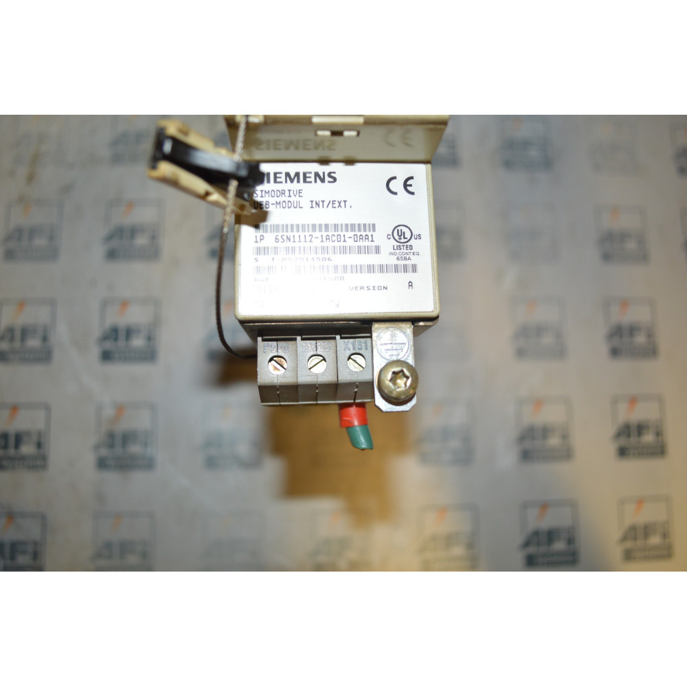 Siemens Simodrive 6SN1112-1AC01-0AA1 Monitoring Module