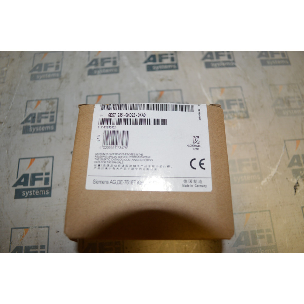Siemens 6ES7235-0KD22-0XA0 Analog I/O Module