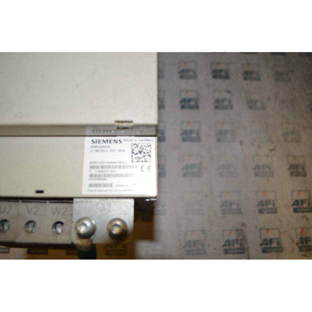 Simodrive 611 160A 1 Axis Power Module Feed = 56A Main Spindle = 60 A