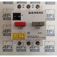 Siemens 3VE1010-2J Starter Protector Circuit Breaker