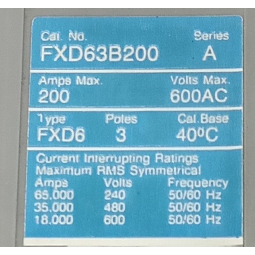 SIEMENS FXD63B200