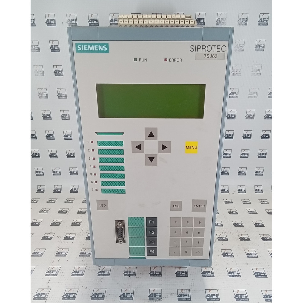 Siemens 7SJ6225-2BC90-3FE0/FF Overcurrent Protection Relay