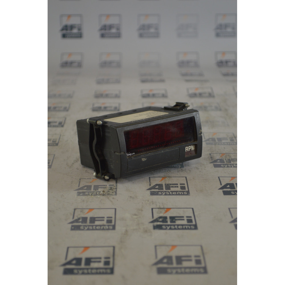 Simpson F451130 Digital Panel Meter 4-1/2  120VAC  20VDC