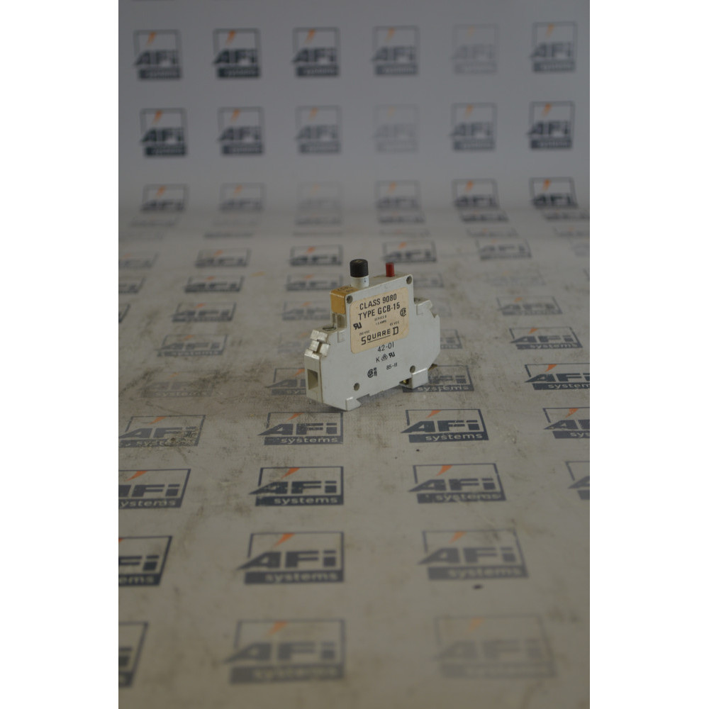 Square D 9080-GCB-15 CIRCUIT PROTECTOR 250V 1.5AMP TYPE NEMA