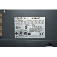 SCHNEIDER ELECTRIC SQUARE D LC1F800 CONTACTOR