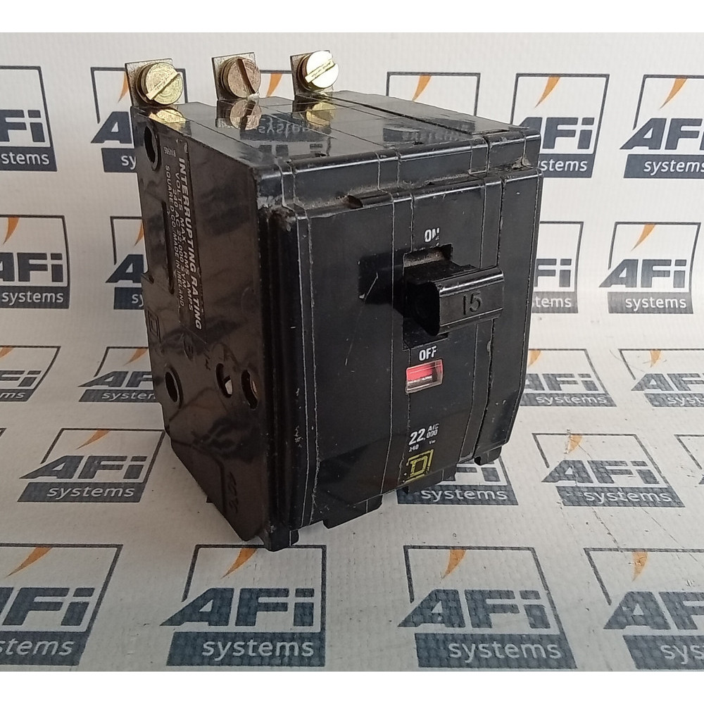 Square D QOB350 Miniature Circuit Breaker 3-Pole 50Amp