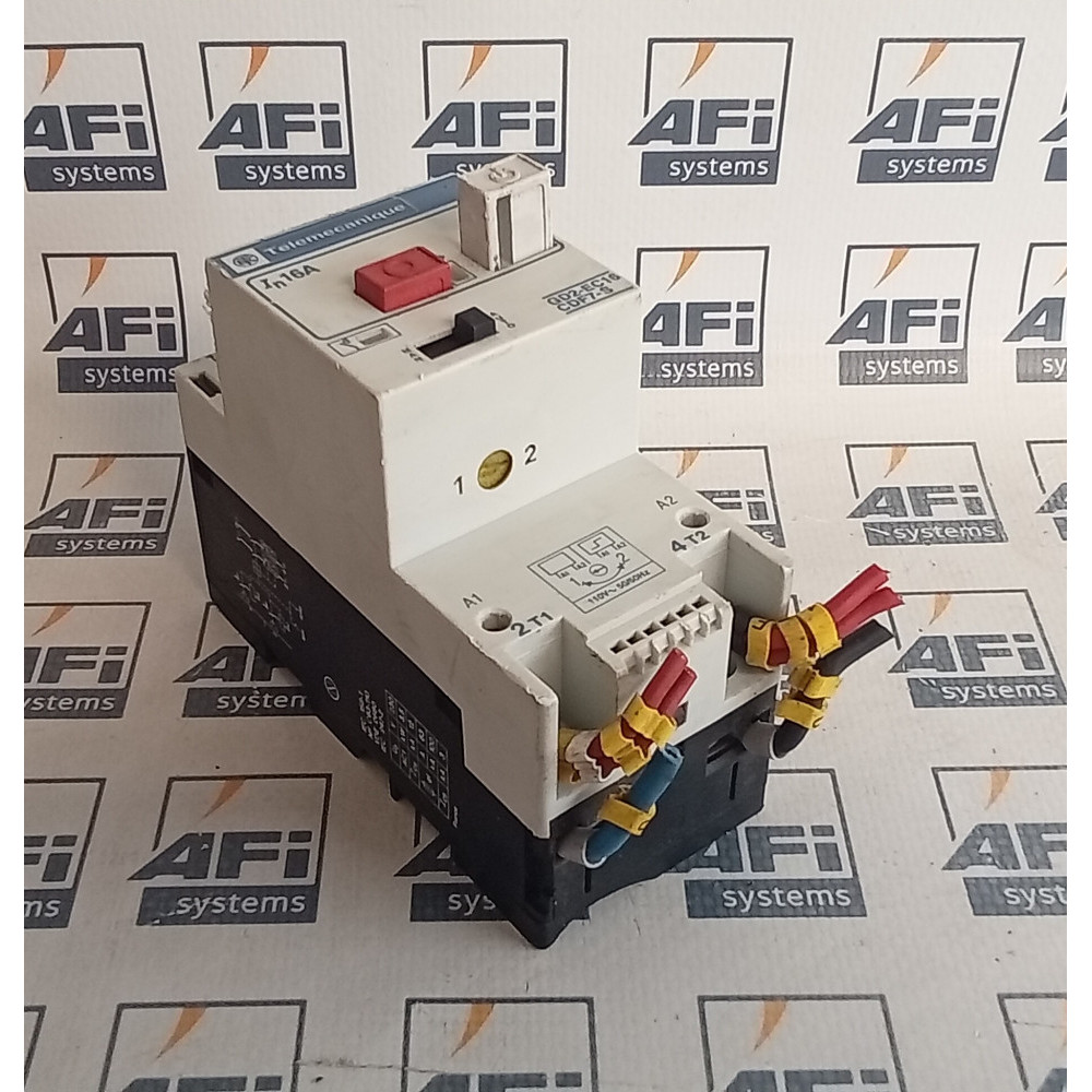 Telemecanique GD2-EC16-CDF7-S Manual Motor Starter Protector 16Amp 110VAC