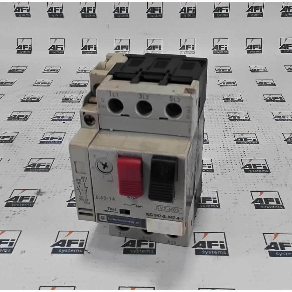 Telemecanique GV2-M05 Motor Circuit Breaker w/ Aux Contact GV2-AN11