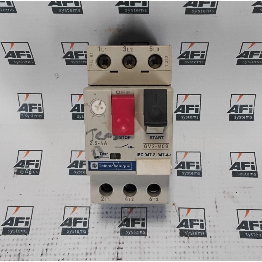 Telemecanique GV2-M08 Motor Starter Protector