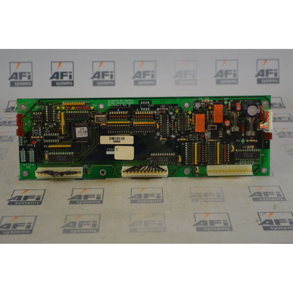 Telemotive Ind. Controls E10163-0 REV F TELEMOTIVE DIVISION CONTROL BOARD W/ REMOTE